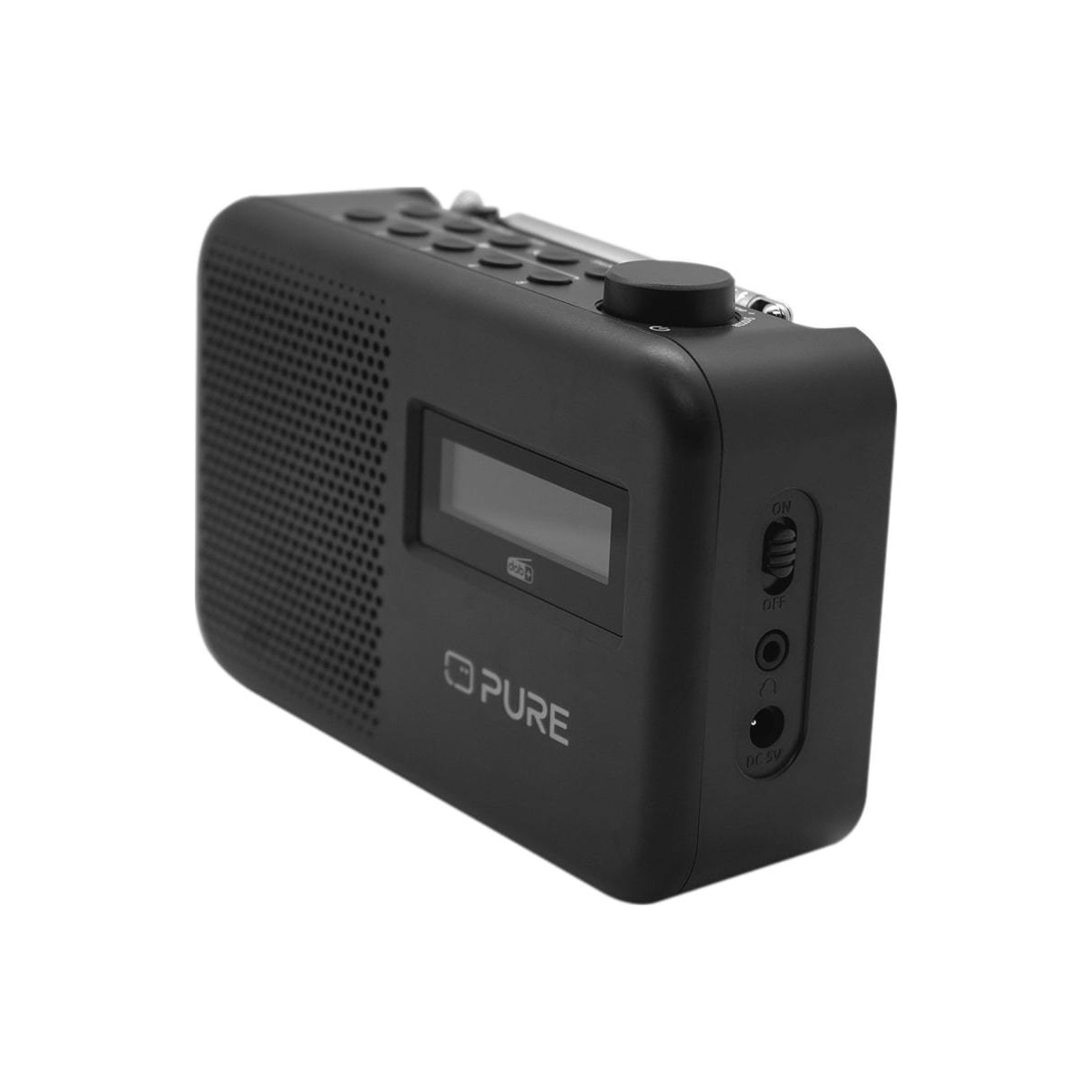 Pure Elan One2 lommeradio (sort)