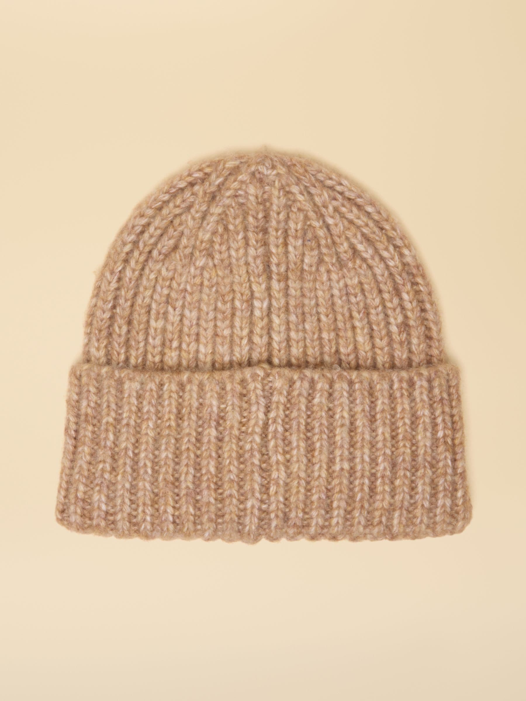 Moutkleurig - Joules Rosa beanie-muts