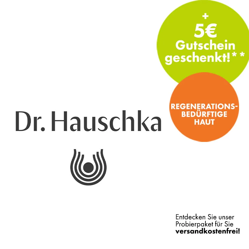 Probenbundle, Dr. Hauschka, regenerationsbedürftige Haut