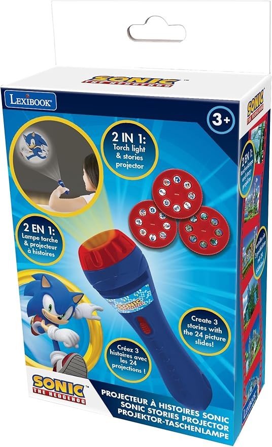 Lexibook - Sonic projektor og lommelygte