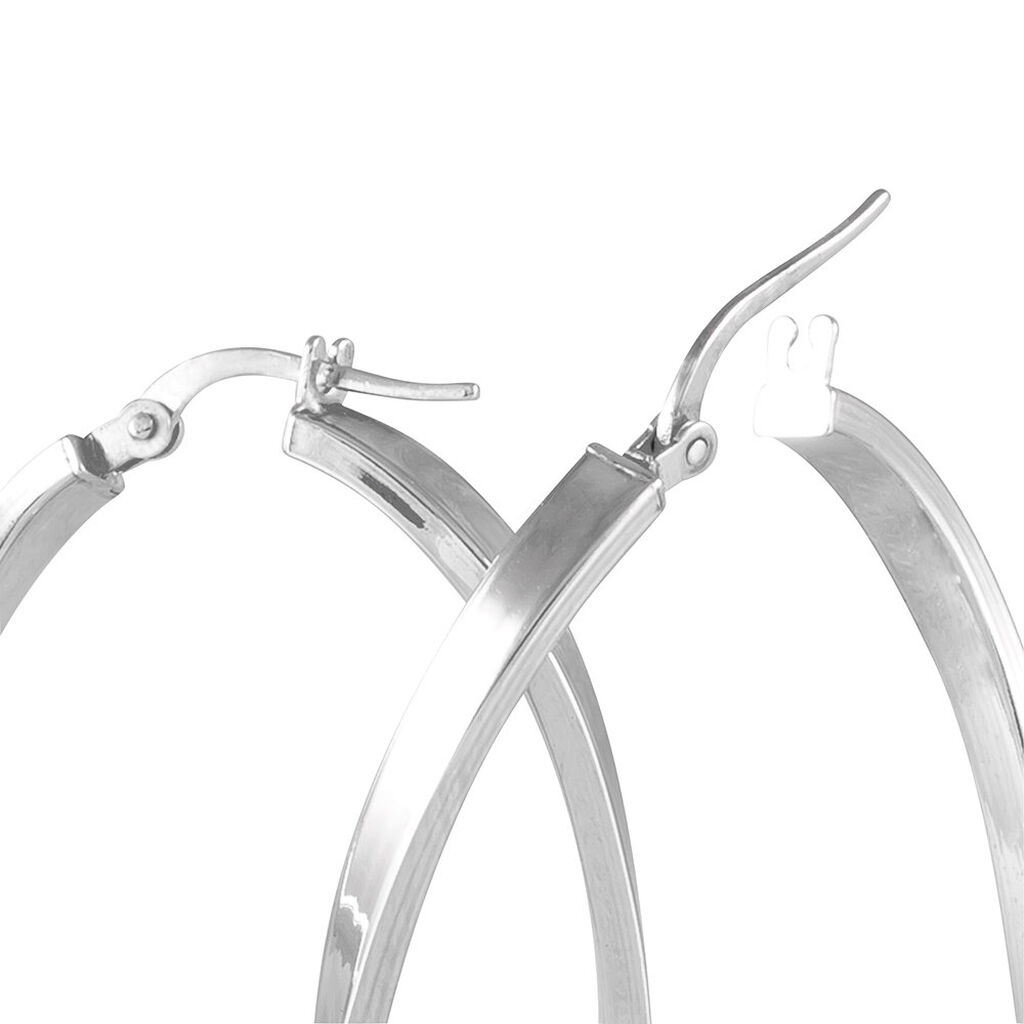 Créoles Silla Or Blanc