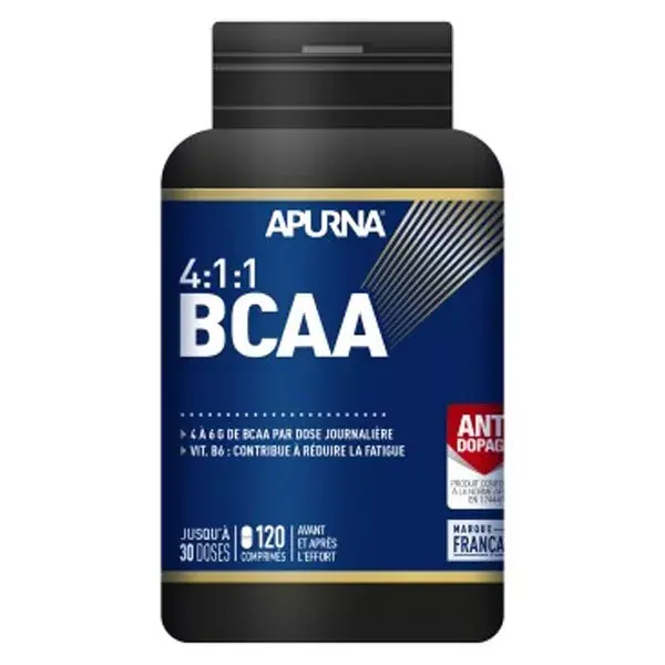 Apurna BCAA 4.1.1. Frutas Vermelhas 120 comprimidos