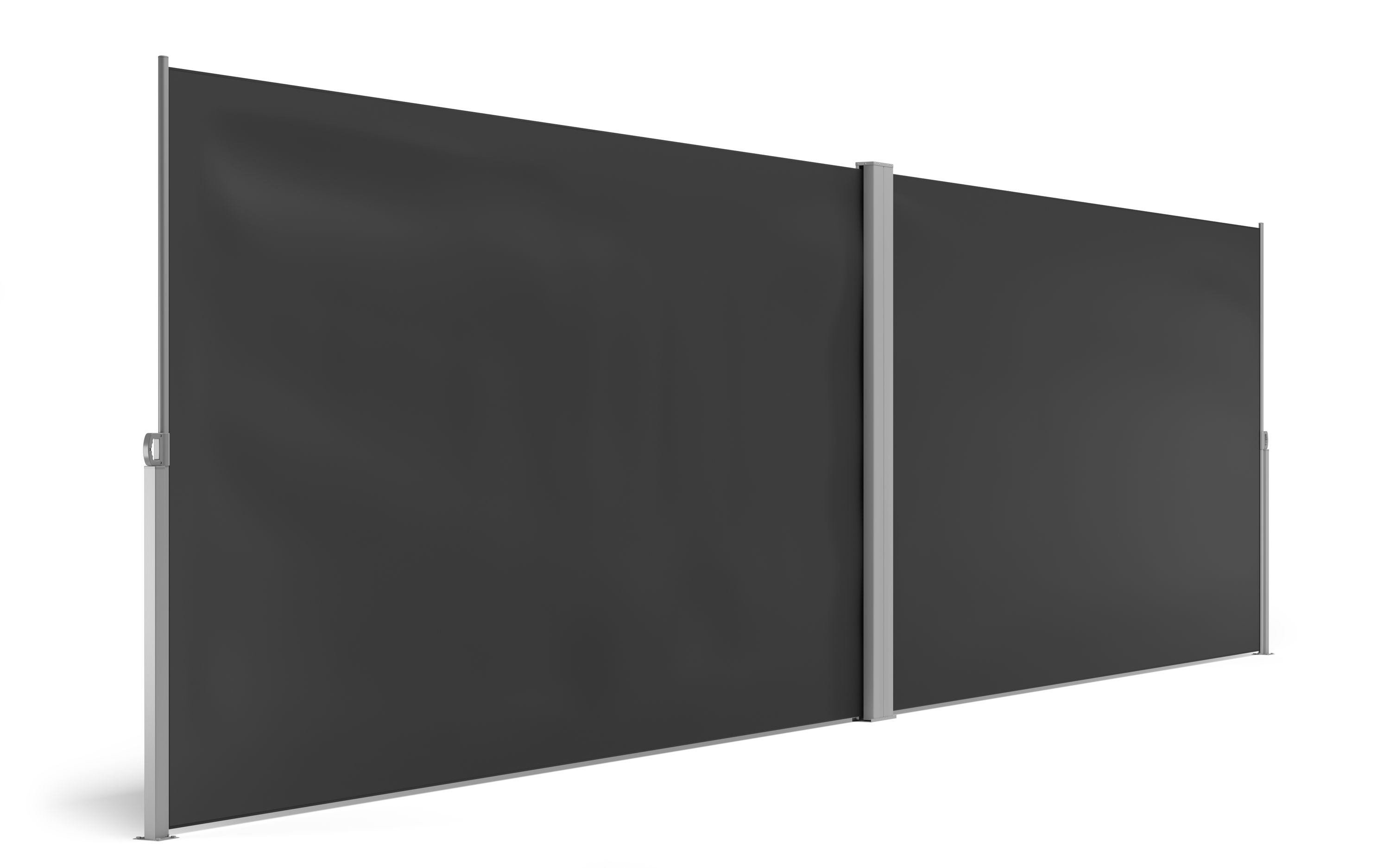 Doppelseitenmarkise VIA 200 x 800 cm anthrazit