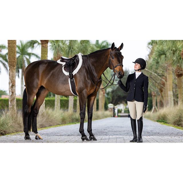 Zadeldek LeMieux Merino+ Hunter Wit