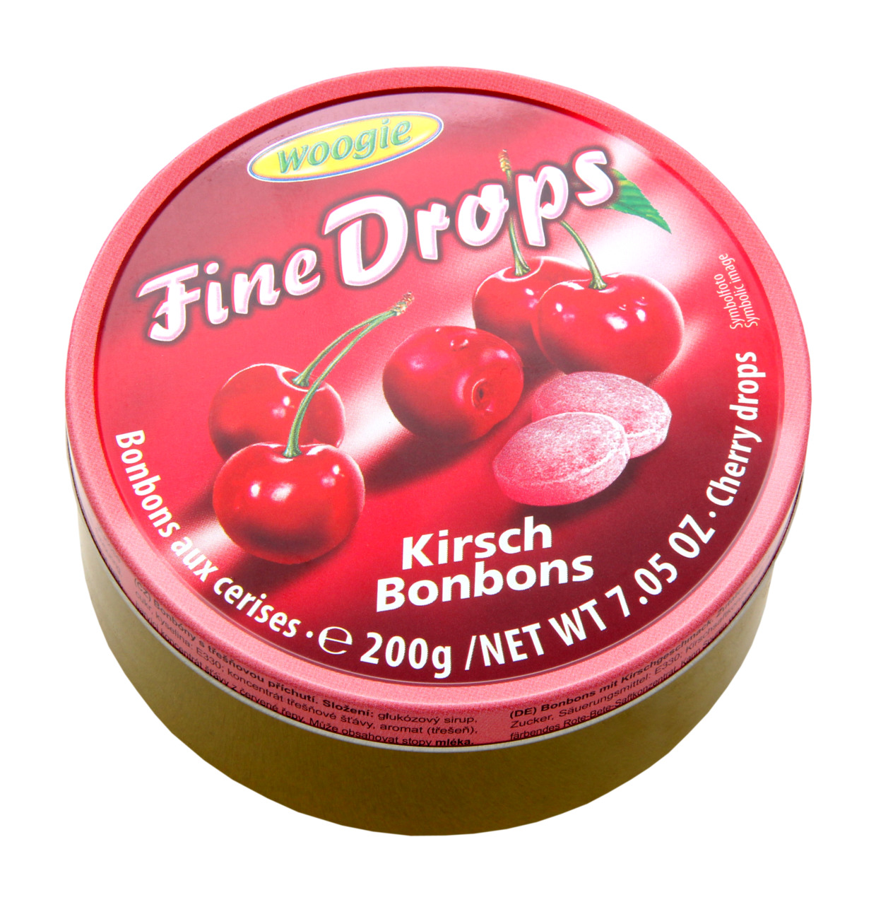Woogie Kirsch Bonbons 200g MHD:30.3.27