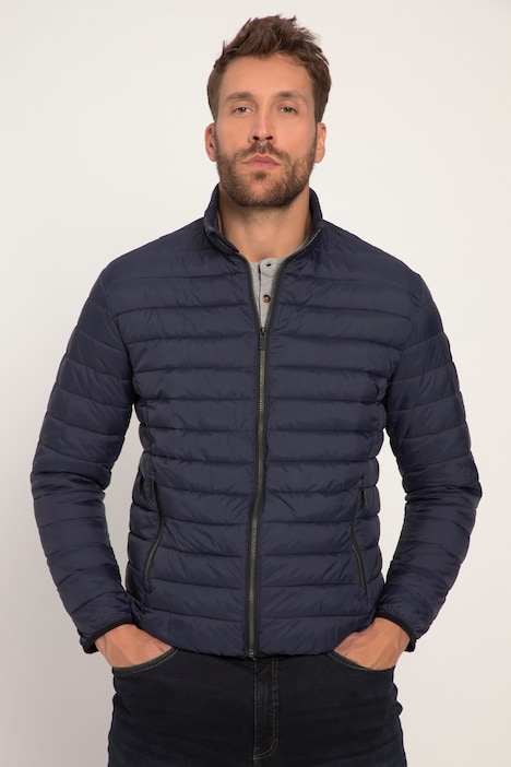 Steppjacke, kontrastfarbiges Futter, leicht und warm