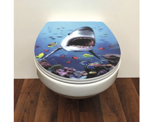 Trento Hai 3D toiletzitting met soft-close mechanisme