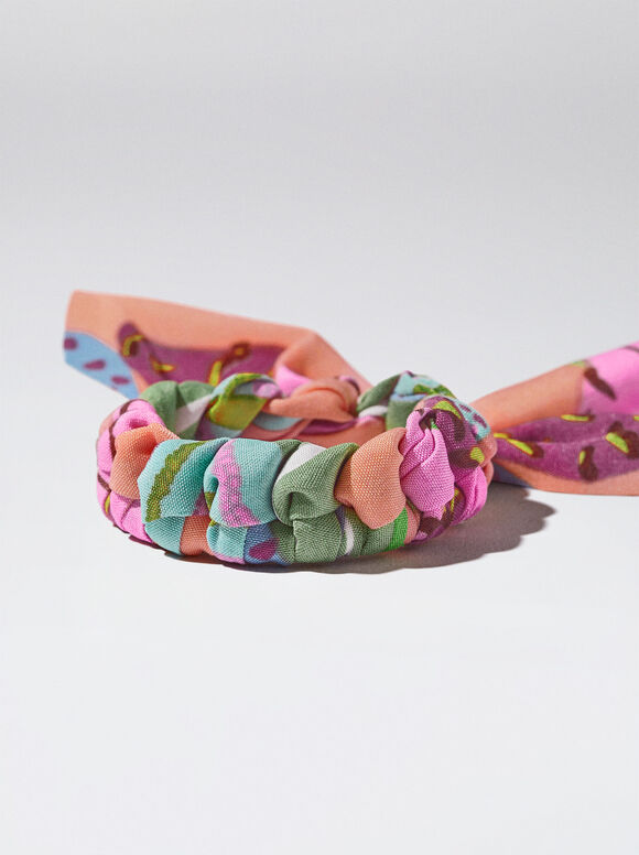 Scrunchie estampado