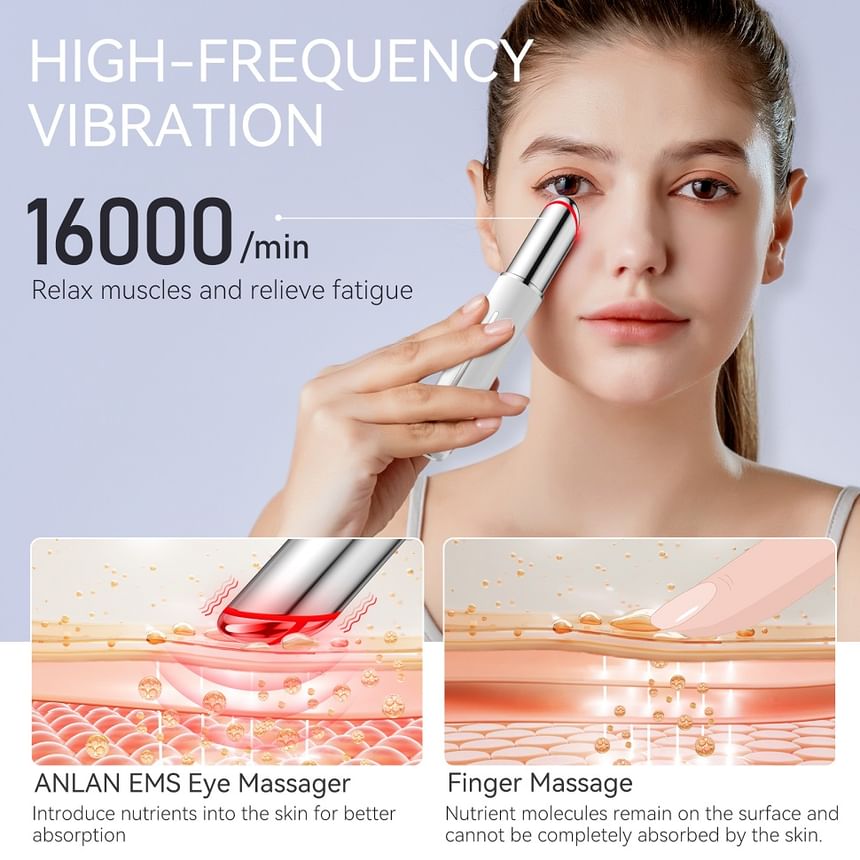 ANLAN - 2-in-1 EMS-oogverzorgingsapparaat