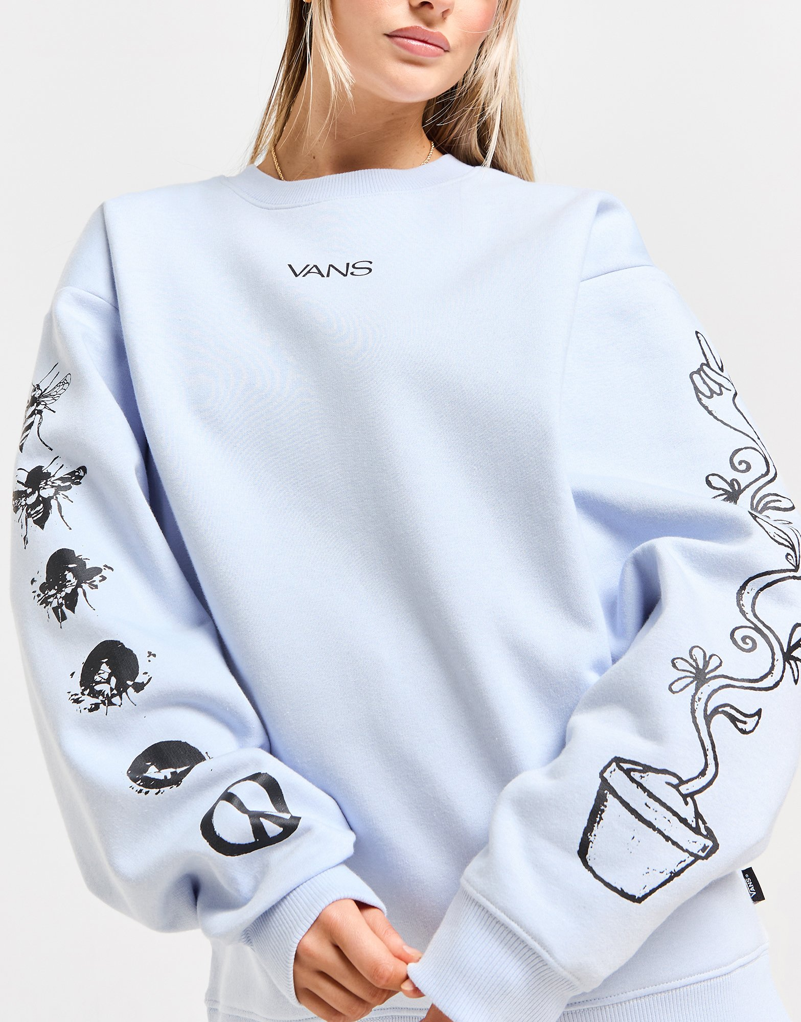 Vans Sweat Logo Peace Femme