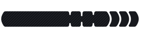 Lizard Skins Framebeschermer Large Carbon Leer