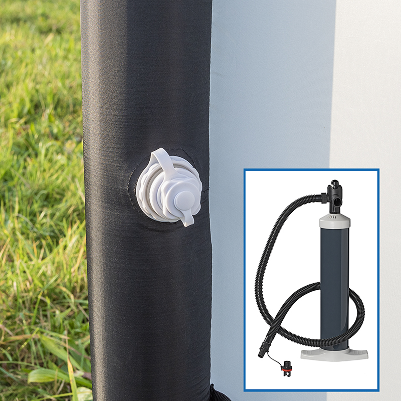 ProPlus 480 x 140 cm opblaasbaar windscherm