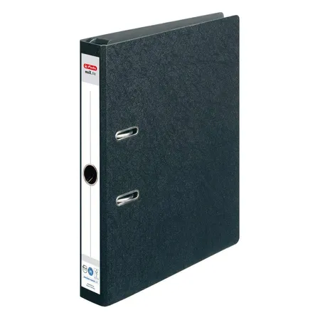 Herlitz Hängeordner maX.file Hartpappe A4 5cm schwarz