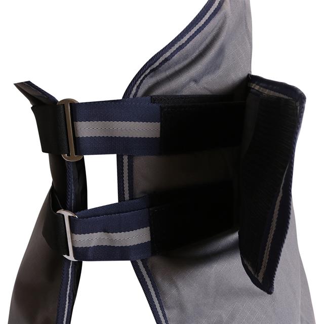 Deken Epplejeck Combo Met Hals 400gr Grijs-blauw