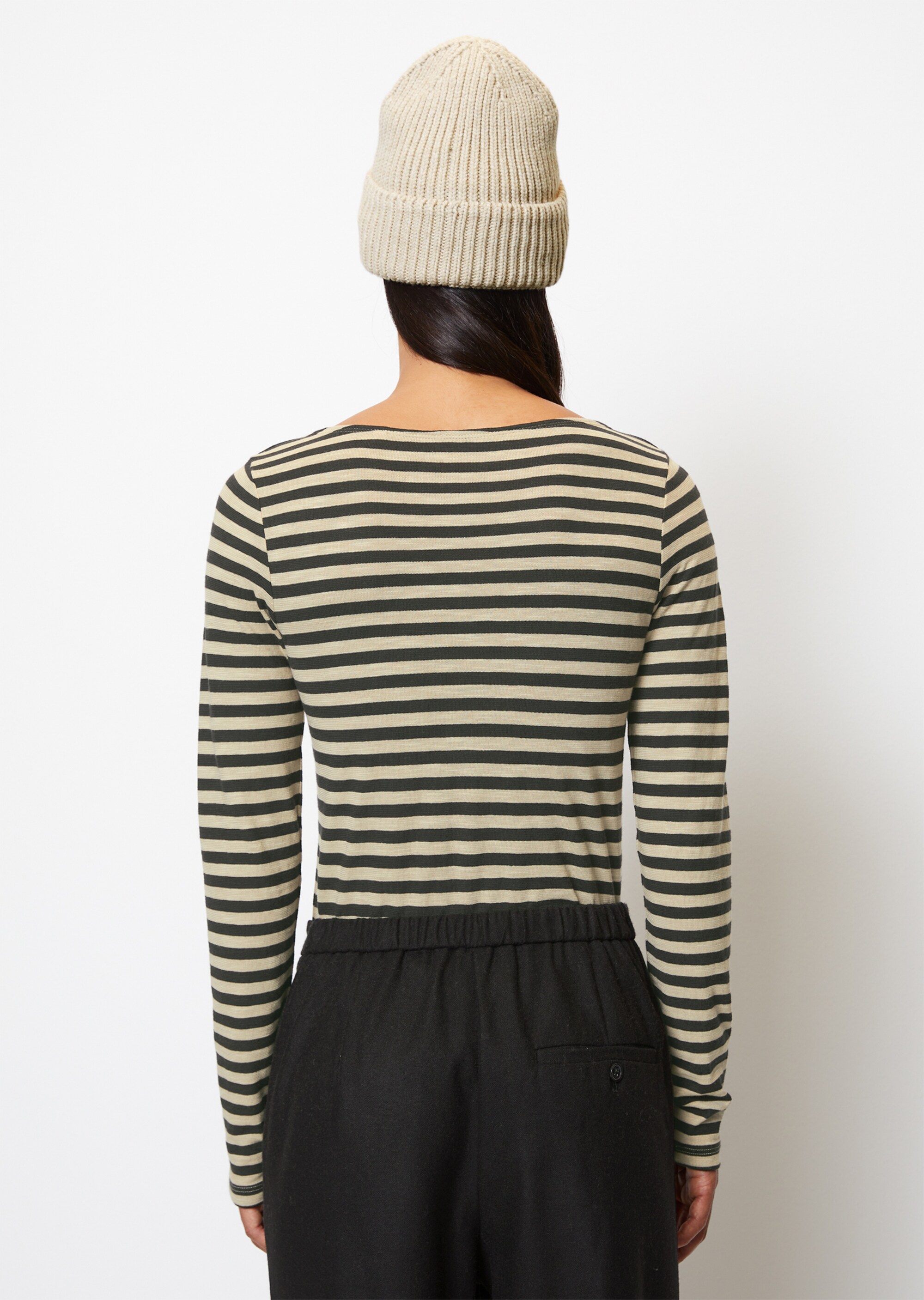 Longsleeve regularaus Slubjersey