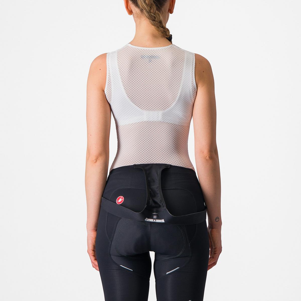 Castelli Pro Mesh Ærmeløs Baselayer Hvid