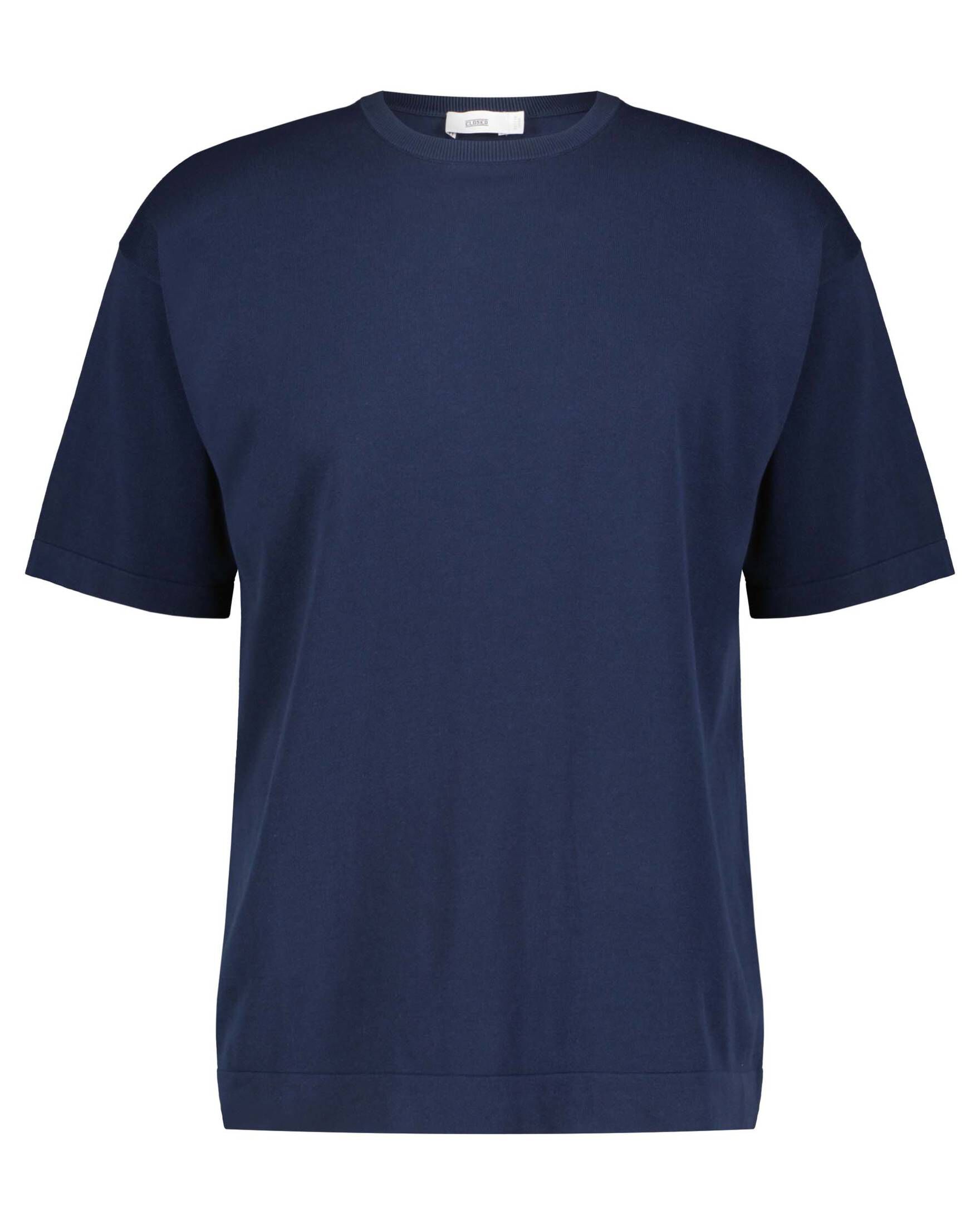 Closed| Herren Strickshirt Regular Fit kurzarm