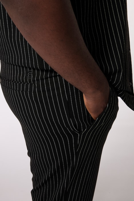 STHUGE Business-Travellerhose FLEXLASTIC®, Nadelstreifen, Straight Fit, bis Gr.8XL