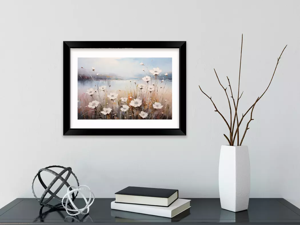 Wandbild 30 x 40 cm Floral Landscape I