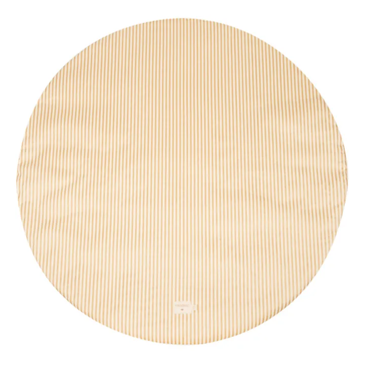 Nobodinoz Tapis de sol en twill de coton | Doré