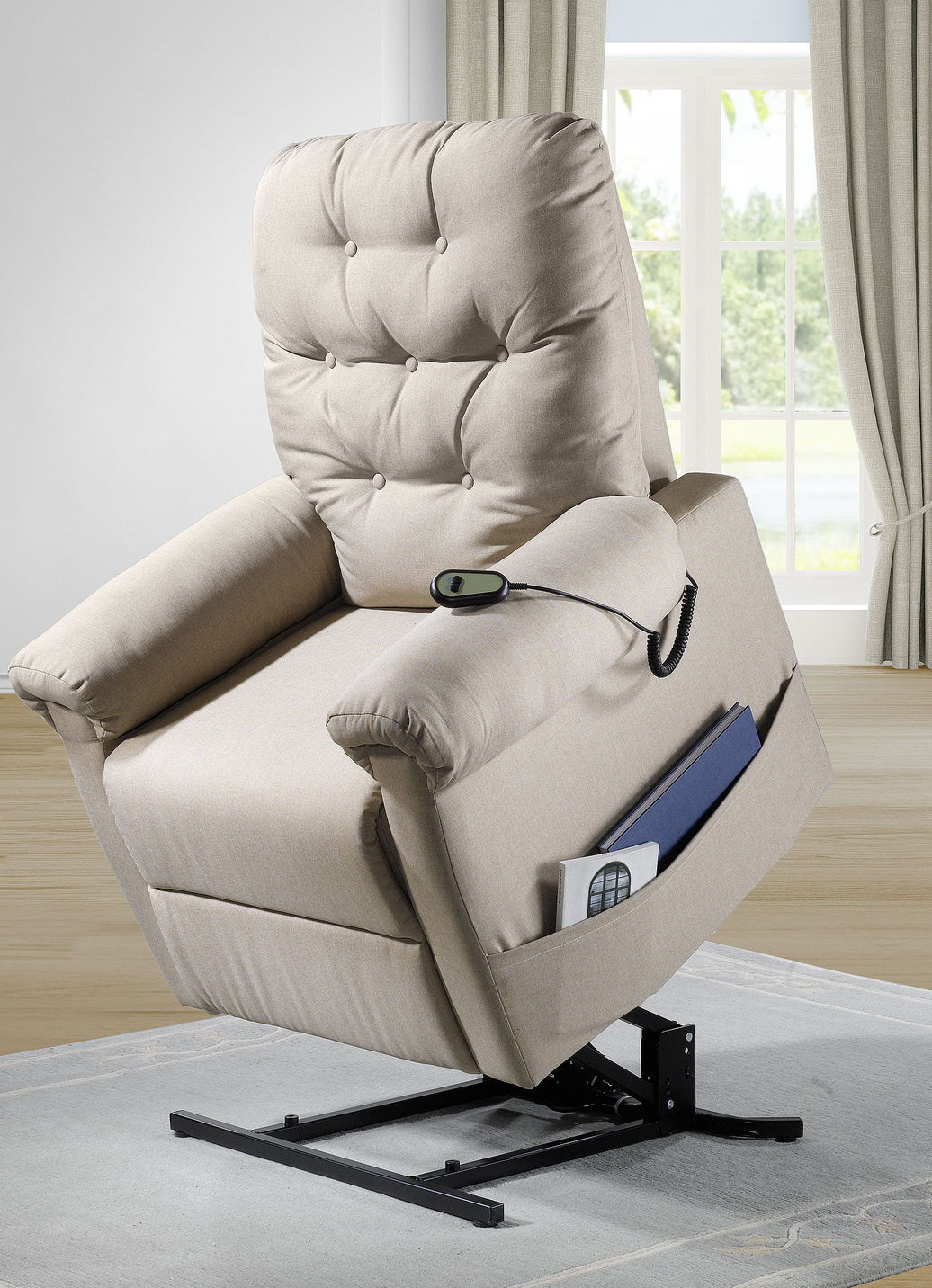 TV-Sessel mit Motor und Aufstehhilfe