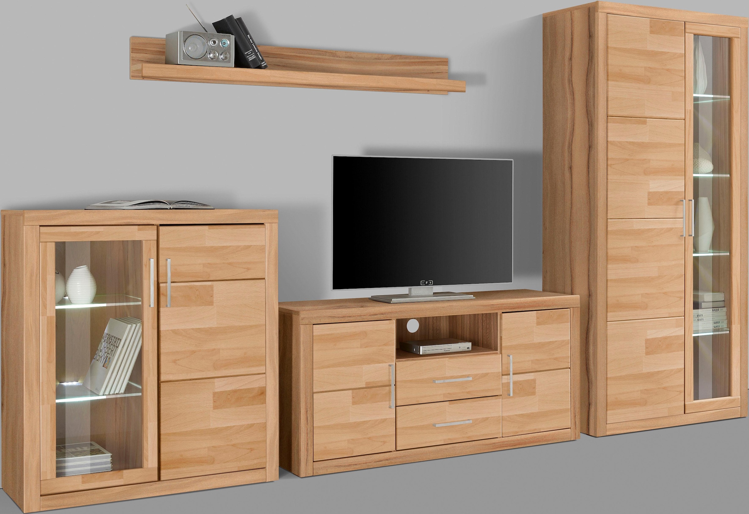 Home affaire Wohnwand »Logo« Set, 4 Stk. tlg.