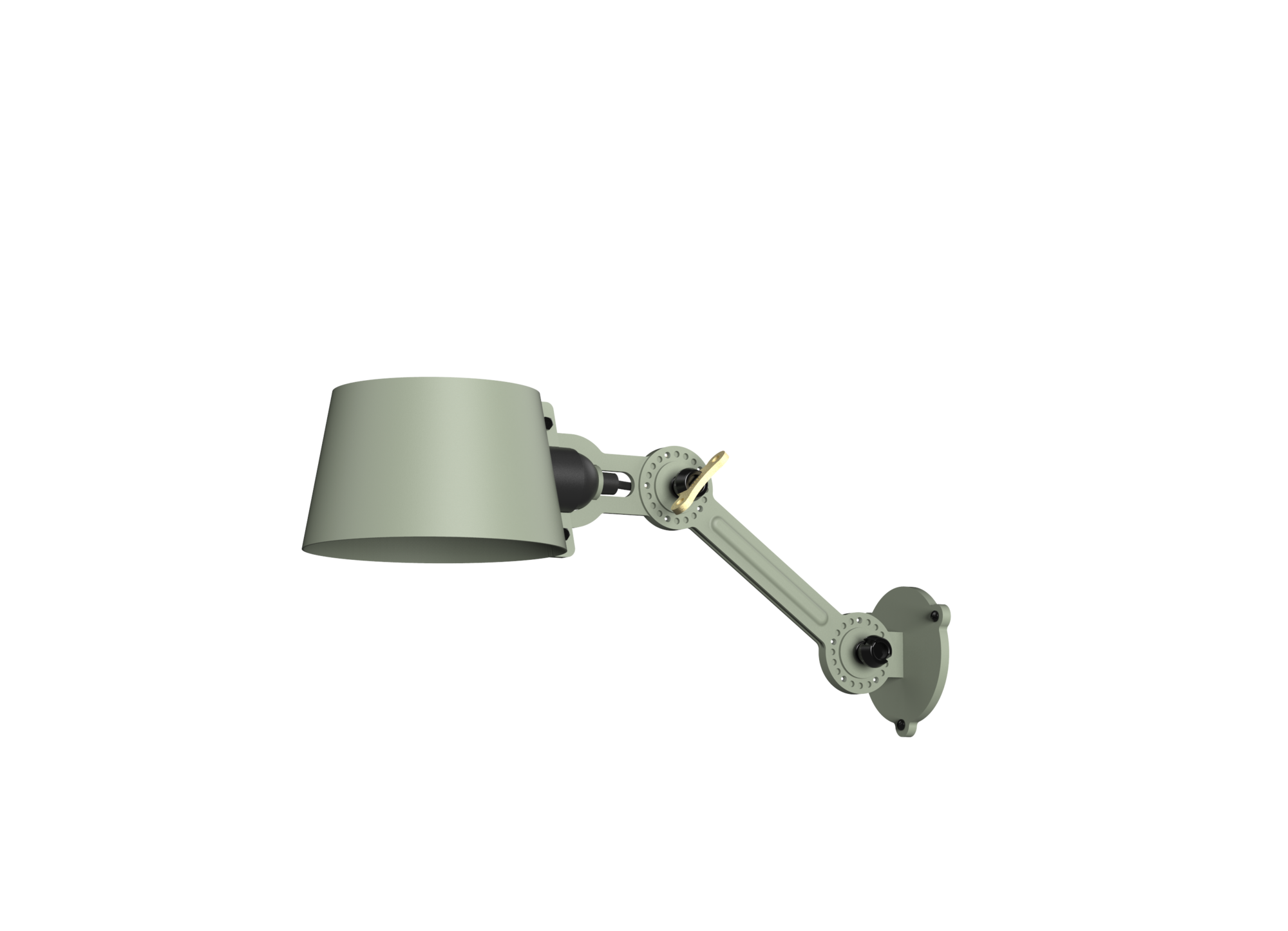 Wandlamp Bolt sidefit small flux green
