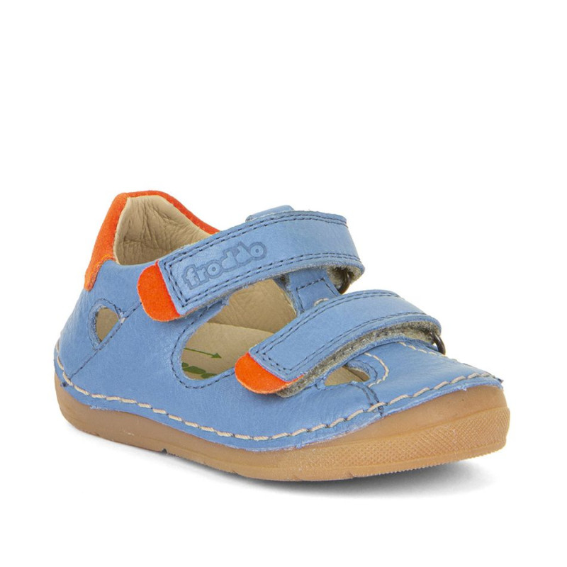 Froddo Froddo Amplio Paix Sandales Deux Scratchs Bleu