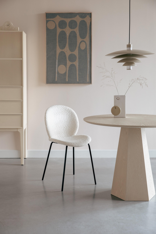 Zuiver Pilar eettafel Ø100 Black
