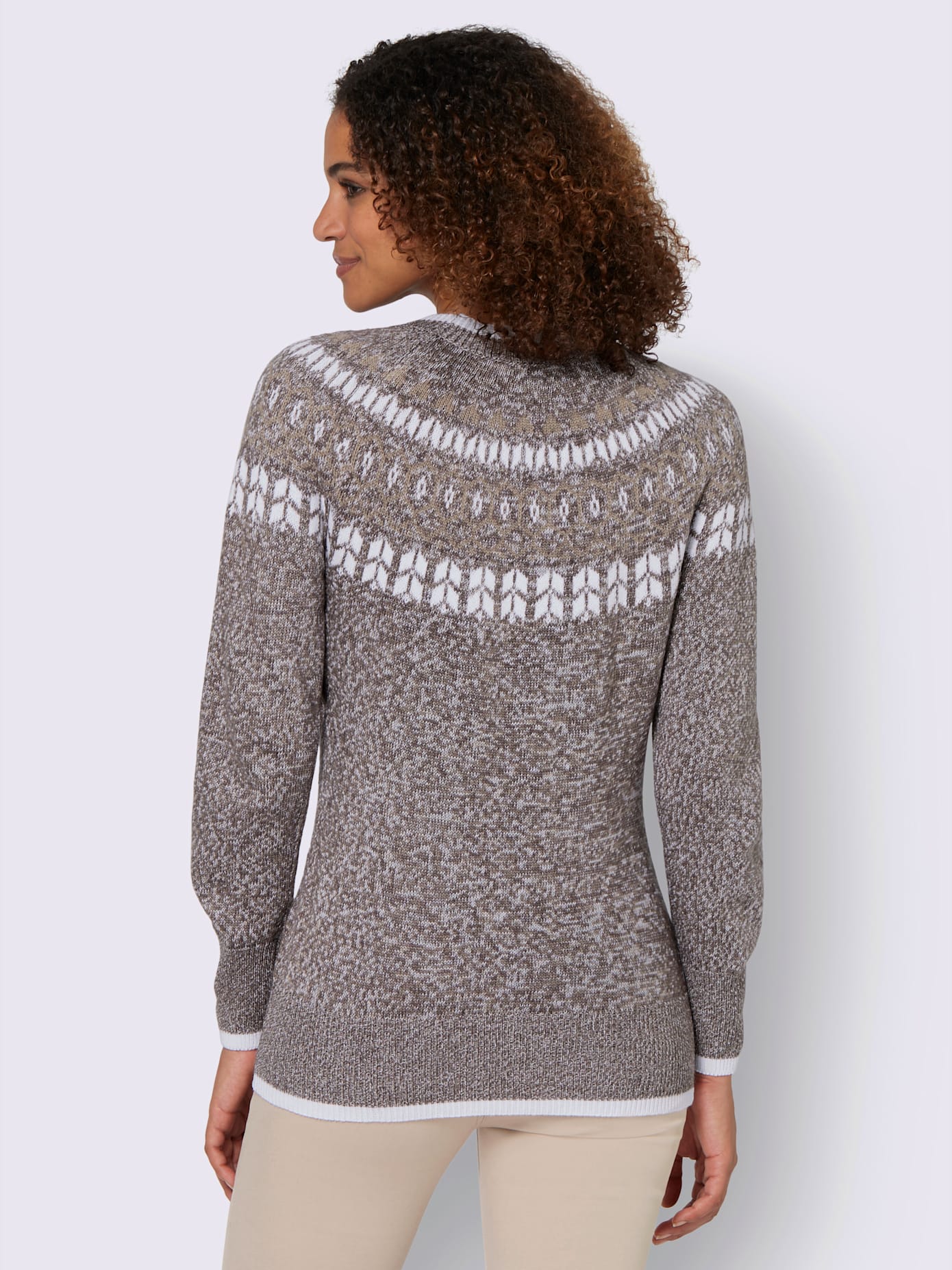 Pull norvégien pur coton