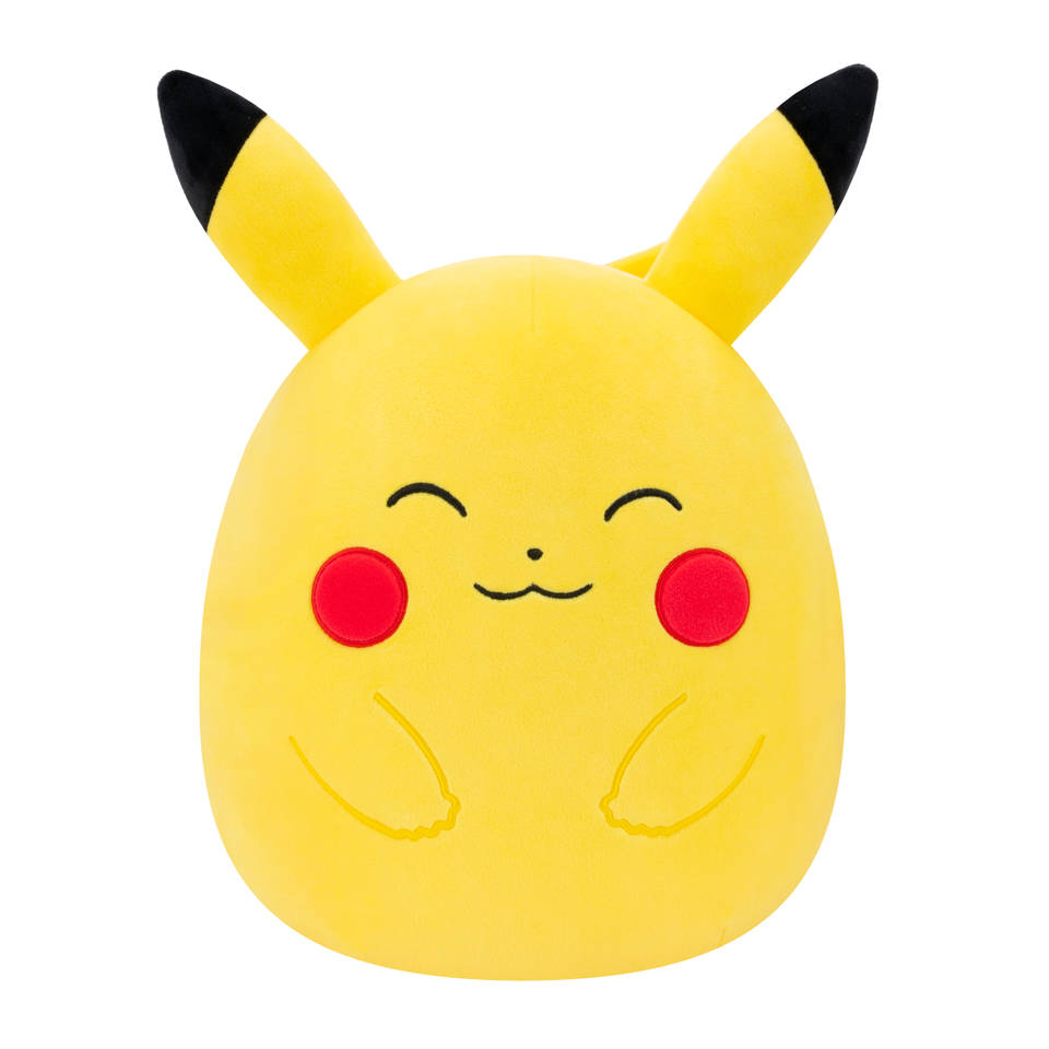 Pokémon Squishmallows Pikachu knuffel - 25 cm