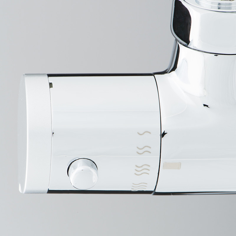 Schütte London thermostatische douchekraan 120mm chroom