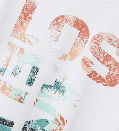 Name It T-Shirt - NkmVictor - Bright White/Los Angeles