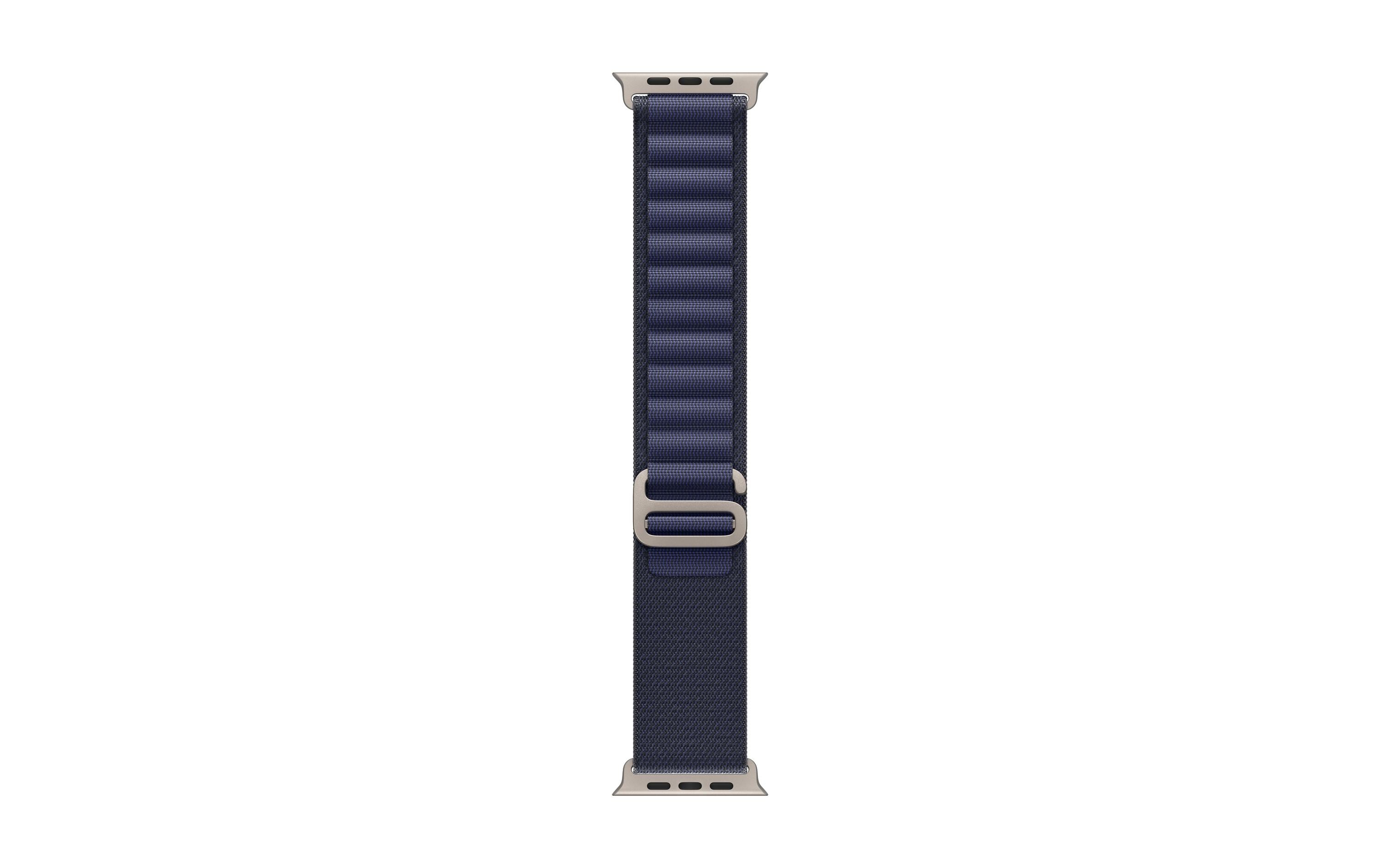 Alpine Loop 49 mm Dunkelblau/Grau LRobustes Armband zu Apple Watch Ultra