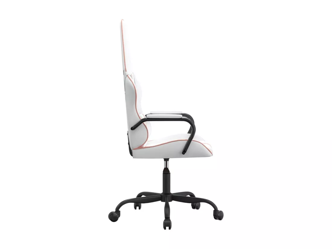 Chaise de jeu Blanc et rose Similicuir