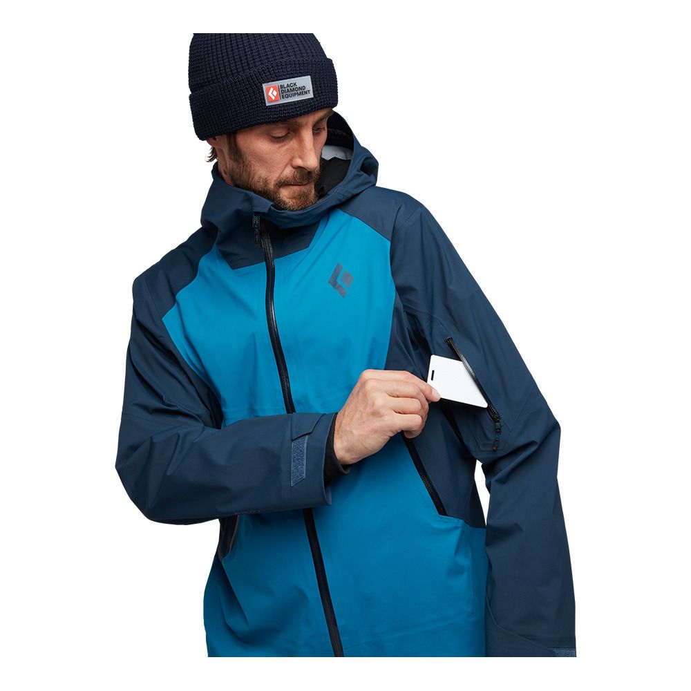 Black Diamond RECON LT STRETCH - Veste ski Homme kingfisher-indigo
