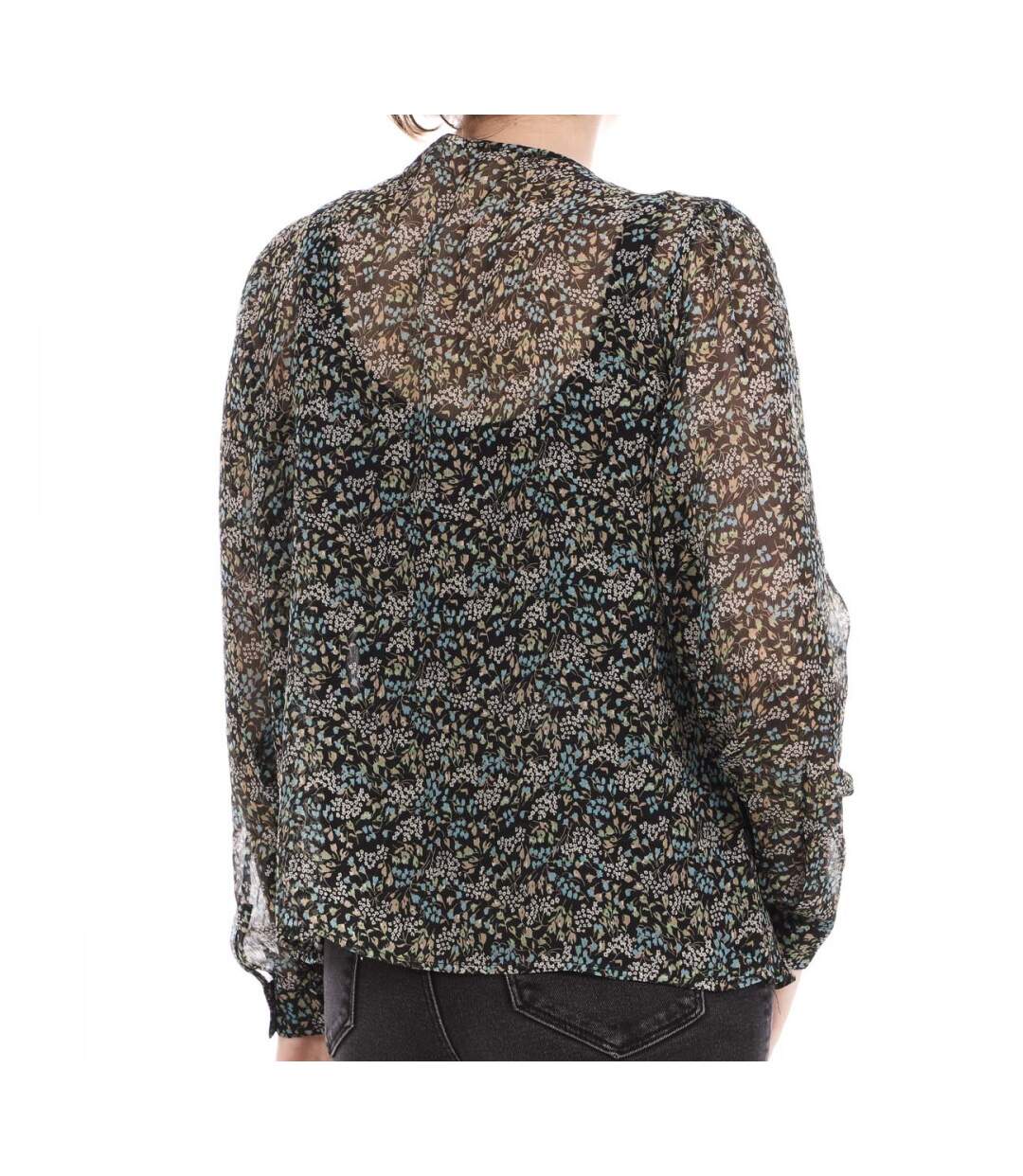 Blouse Noir à fleurs Femme JDY Isabell