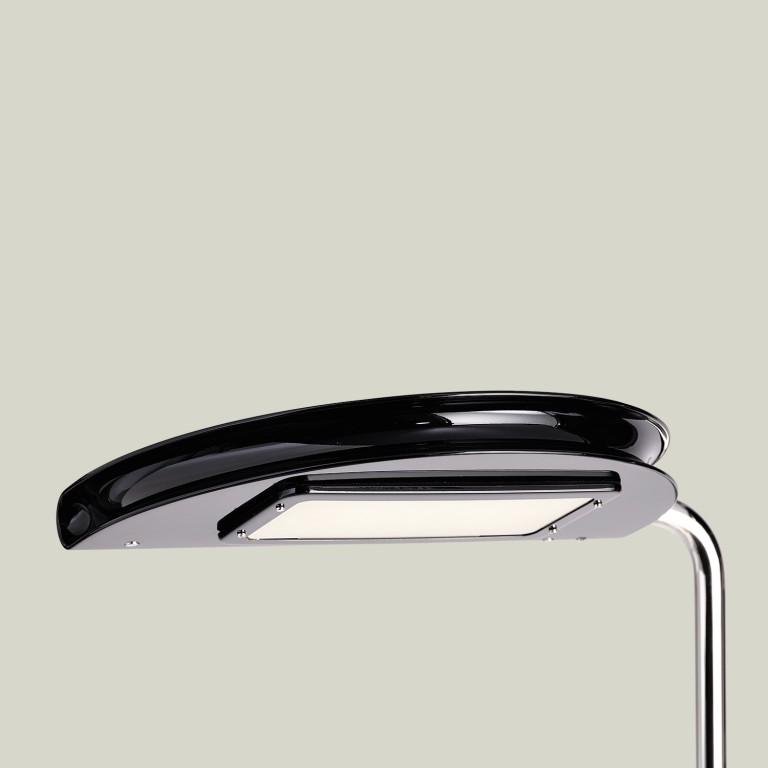 DCW éditions Mezzaluna vloerlamp LED rood