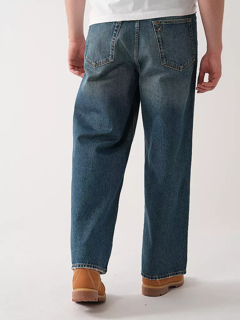 HUGO Jeans Loose Fit MASON blau