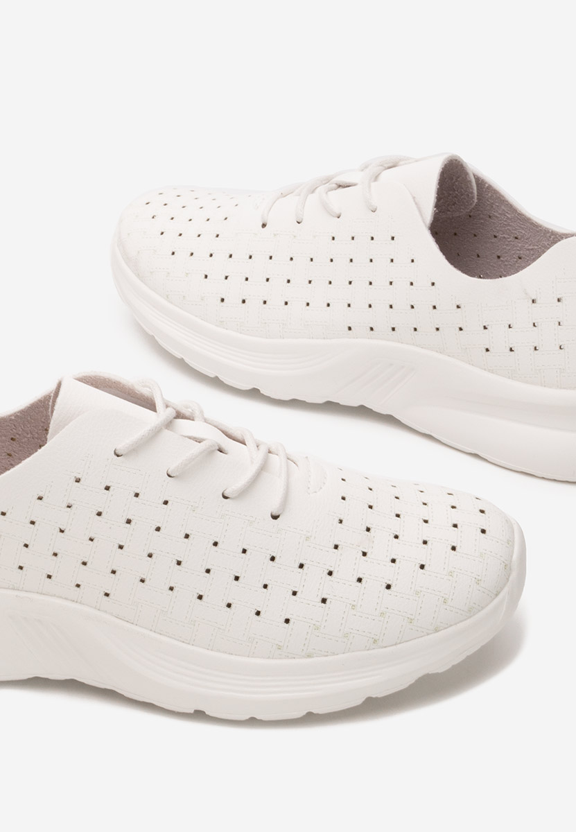Baskets pour femme blancs Clarence