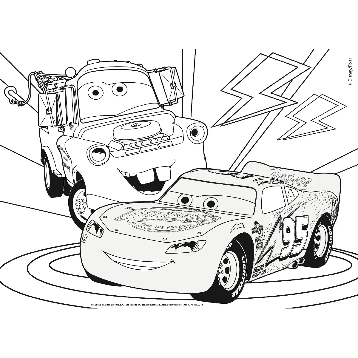 Disney Puzzle DF M-Plus - Cars