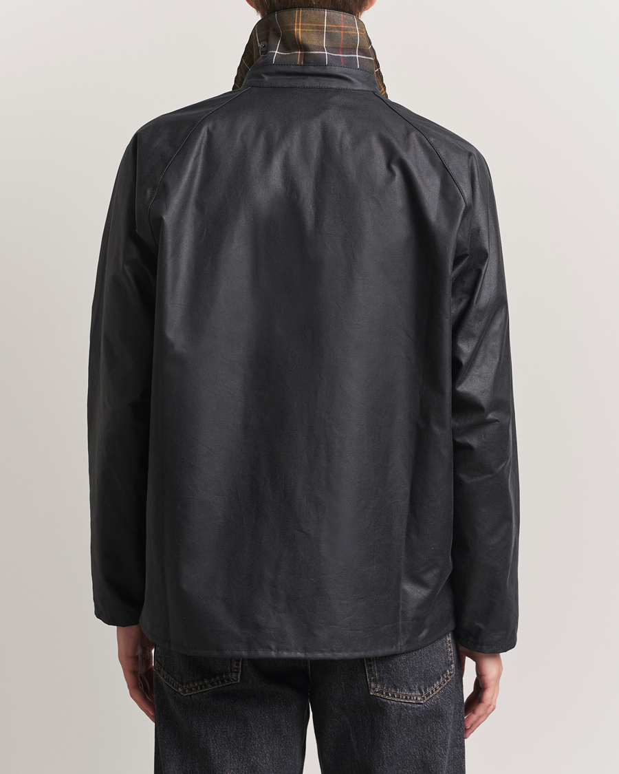 Barbour Lifestyle Tracker Wax Jacket Navy