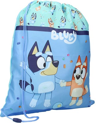 Bluey Treningsbag Best Friends Fun, Blå