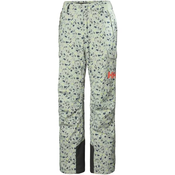 Pantalon de ski HELLY HANSEN W SWITCH CARGO INSULATED PANT MELLOW GREY
