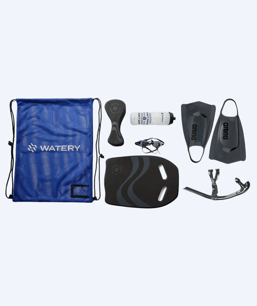 Watery svømmenet - Simple Mesh - Lyseblå