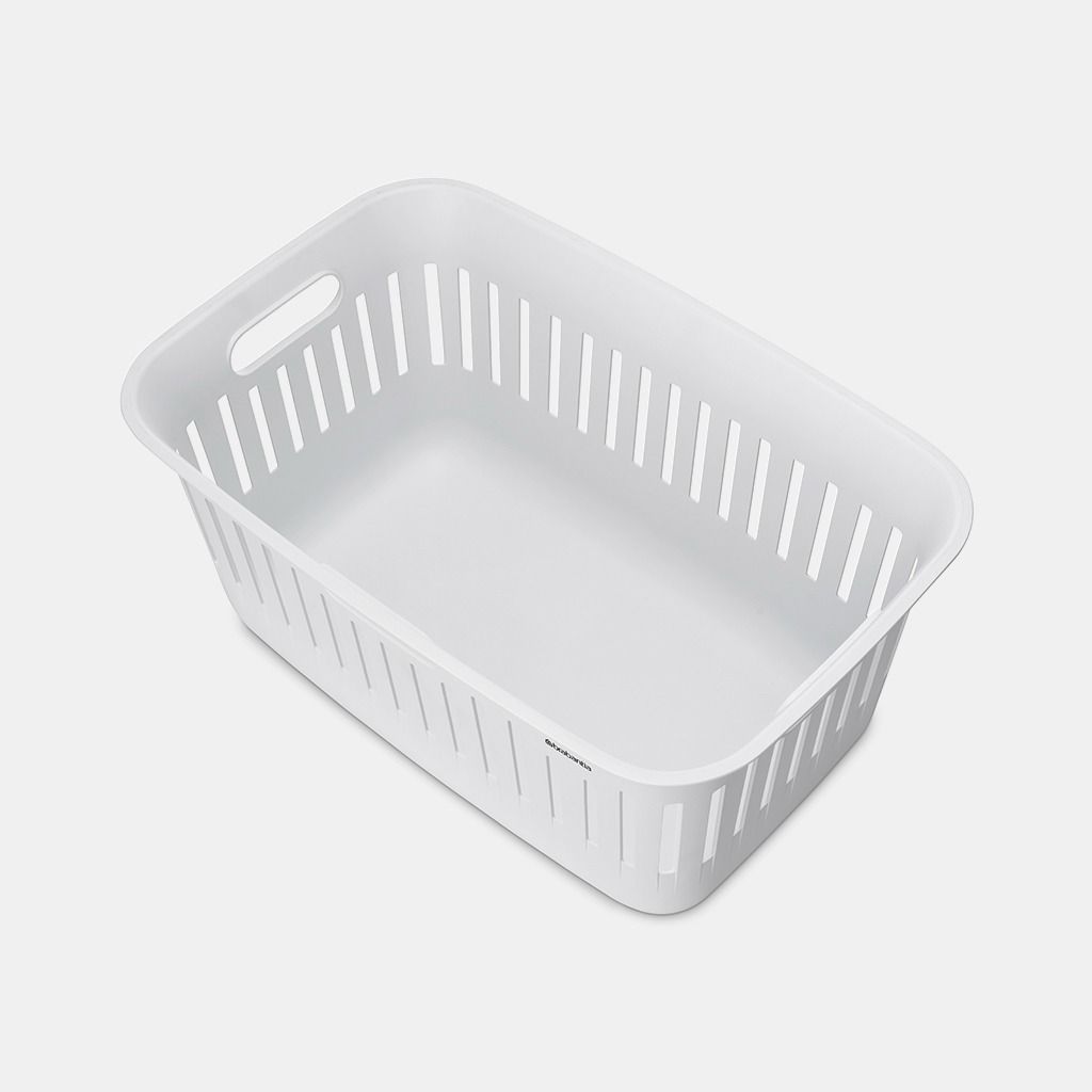 Collect-It Wasmand 40 liter, set van 2 - White