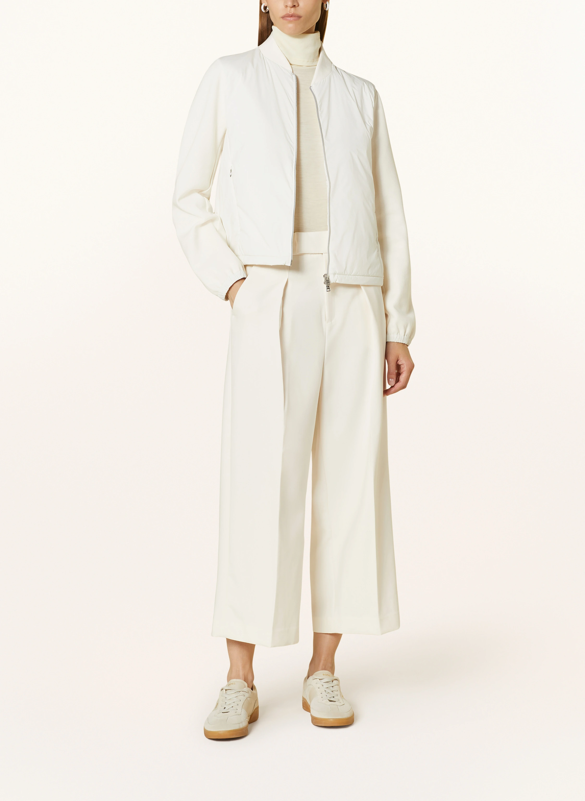 HERNO Blouson im Materialmix