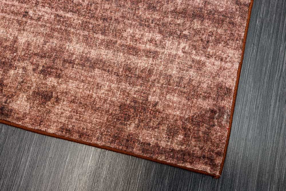 Moderner Teppich SOFT TOUCH 230x160cm kupfer braun Kurzflor Indoor-Teppich