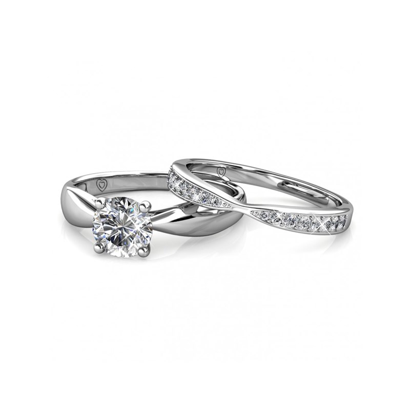 Bague Prestige - Argenté et Cristal