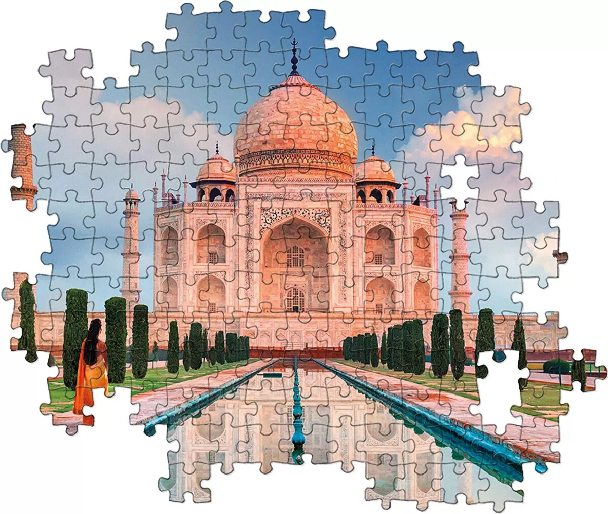 Clementoni Puslespil - Taj Mahal - High Quality - 1500 Brikker